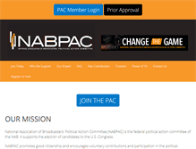 Tablet Screenshot of nabpac.com